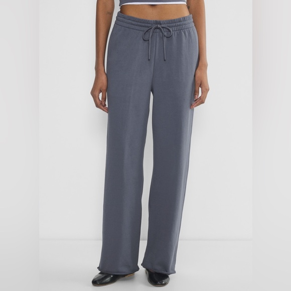 Aritzia Pants - Aritzia Terry Sweatflece Boyfriend Wide Sweatpant